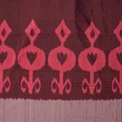 Handloom Cotton Ikkat Fabric