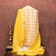 Sunehri Jamdani Linen Charm