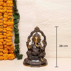 Handcrafted Brass Ganesha Statue