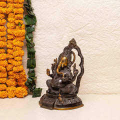Handcrafted Brass Ganesha Statue