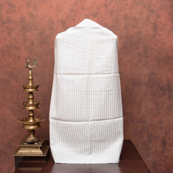 Sunehri Jamdani Linen Charm