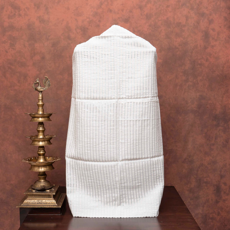 Sunehri Jamdani Linen Charm