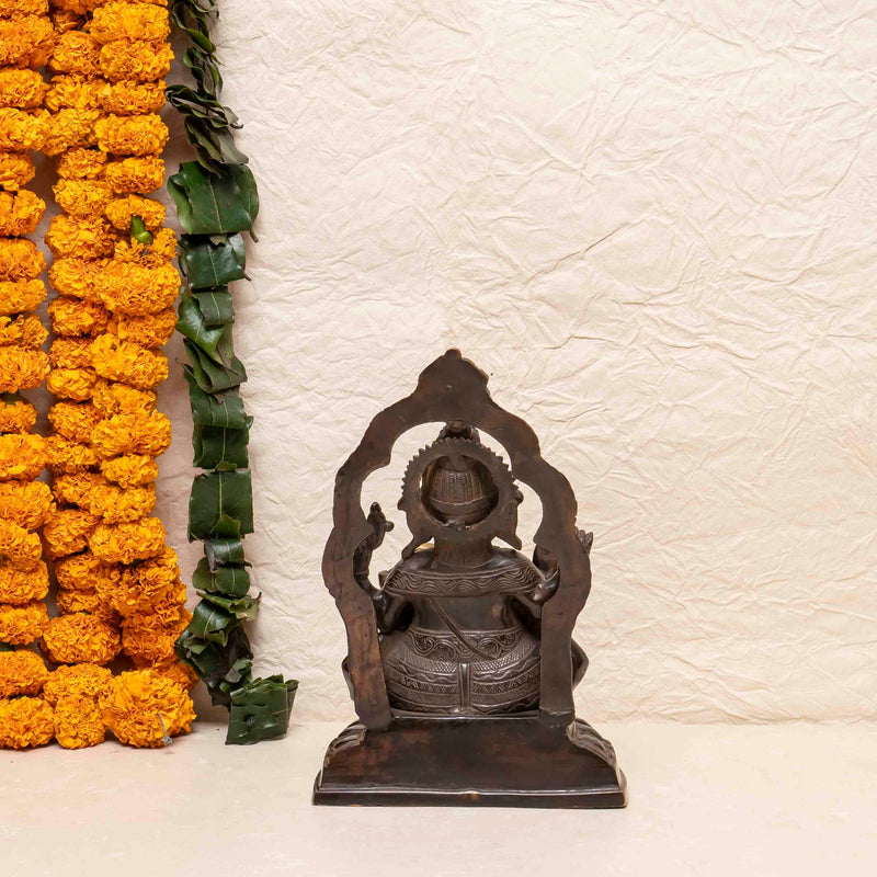 Handcrafted Brass Ganesha Statue