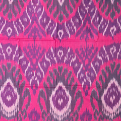 Handloom Cotton Ikkat Fabric