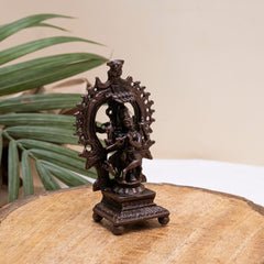 Copper Krishna Idol
