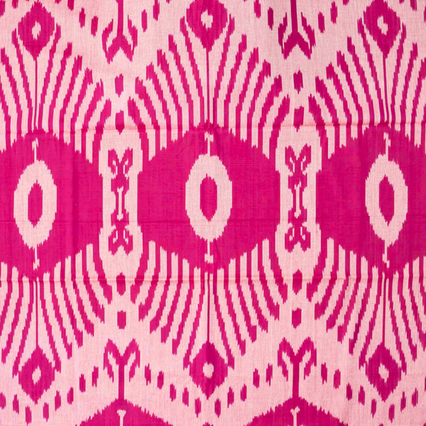 Handloom Cotton Ikkat Fabric