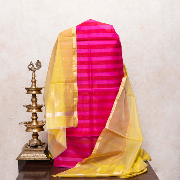 Rangrez Chanderi Silk Ensemble