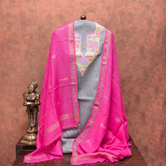 Jamdani's Resham Linen Kaarigari
