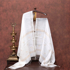 Handloom Heritage Multicolour Check Suit with Embroidery & Linen Dupatta