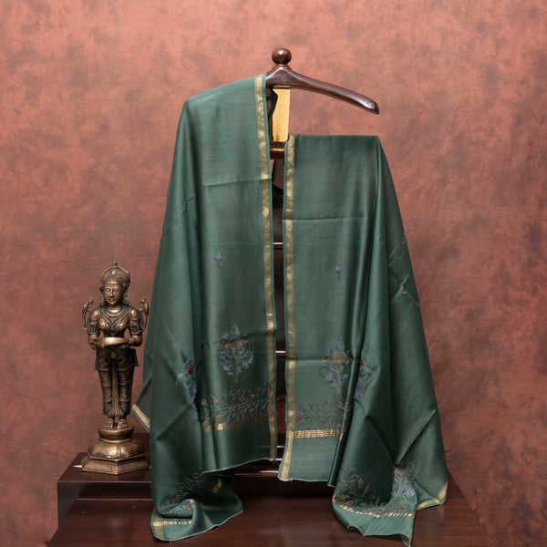 Zari-e-Kashmir – Handloom Grace with Chanderi Charm