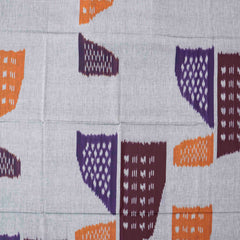 Handloom Cotton Ikkat Fabric