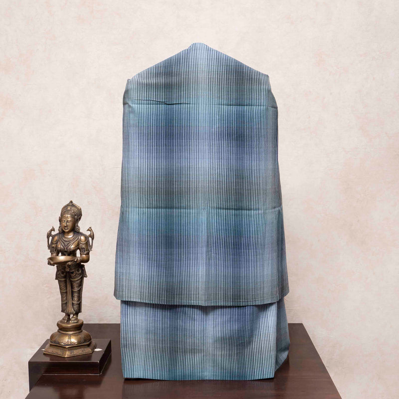 Kutchi Weave's Indigo Resham Libaas