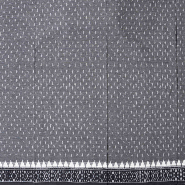 Handloom Cotton Ikkat Fabric