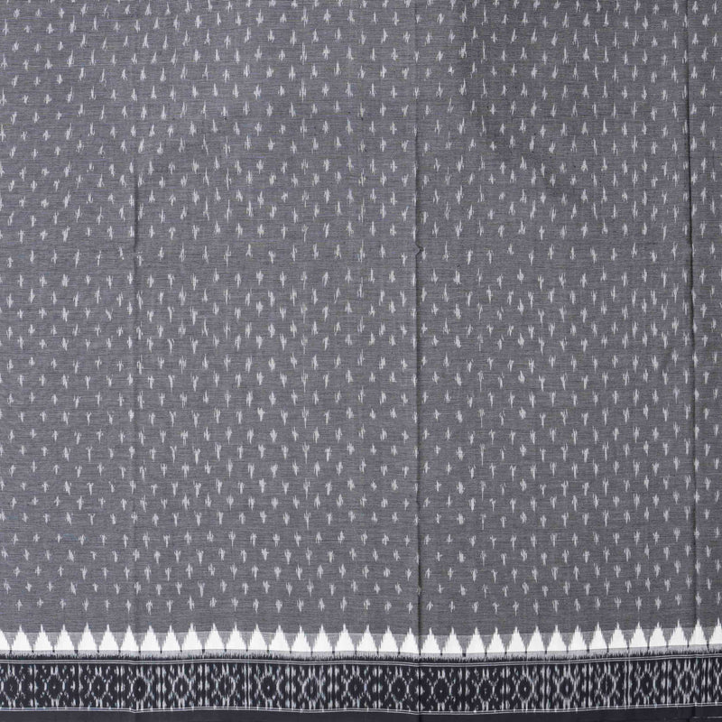 Handloom Cotton Ikkat Fabric