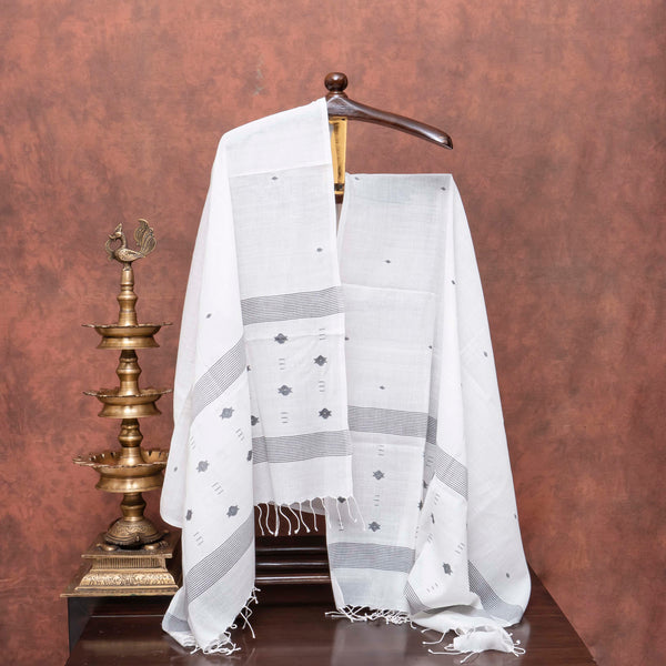 Noir Jamdani Ethnic Elegance