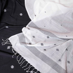 Noir Jamdani Ethnic Elegance