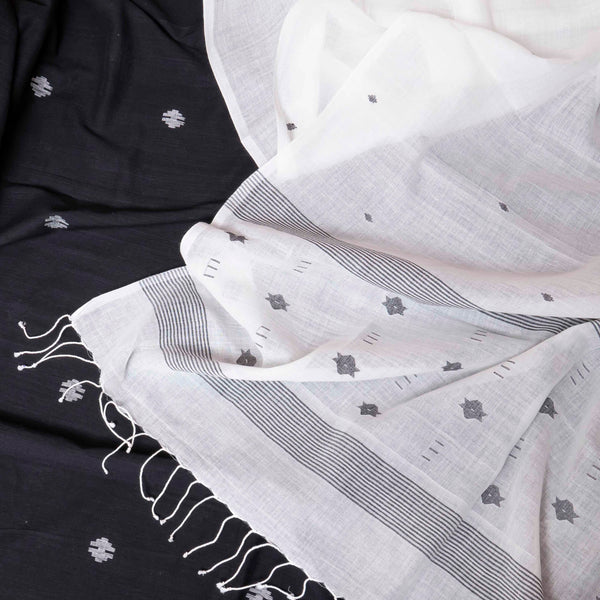 Noir Jamdani Ethnic Elegance