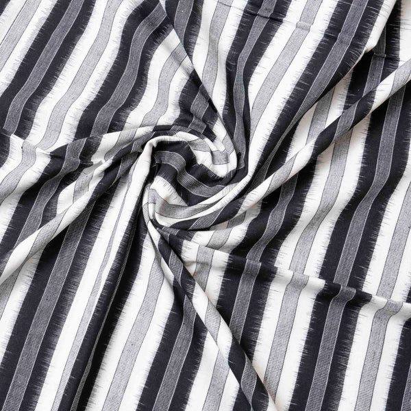 Handloom Cotton Ikkat Fabric