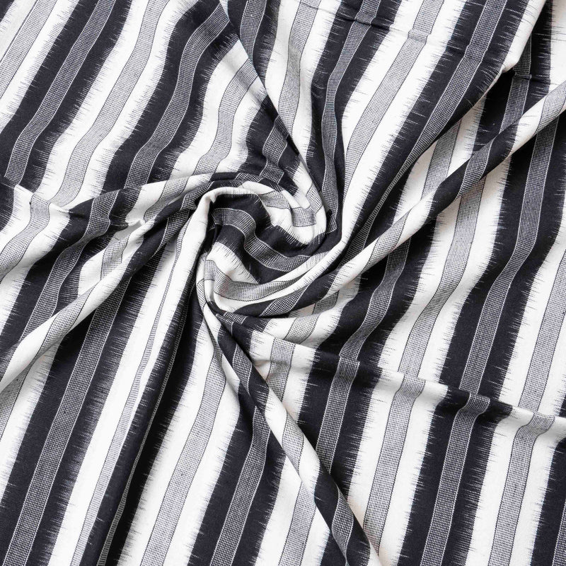 Handloom Cotton Ikkat Fabric
