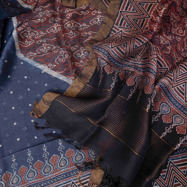 Ajrakh Rooh-e-Shaahi Weave