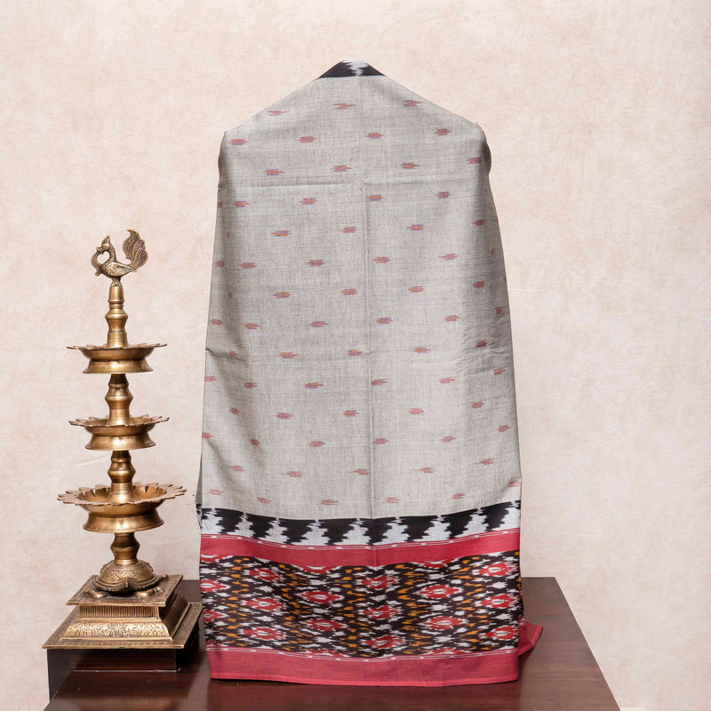 Handloom Ikkat Kurta Fabric & Ikkat Dupatta