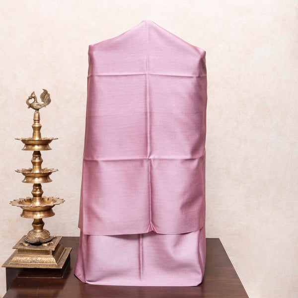 Handloom Cotton Silk Suit Fabric With Banarasi Silk Georgette Dupatta