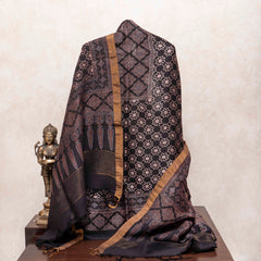 Ajrakh's Shahi Linen Silk Dastkar