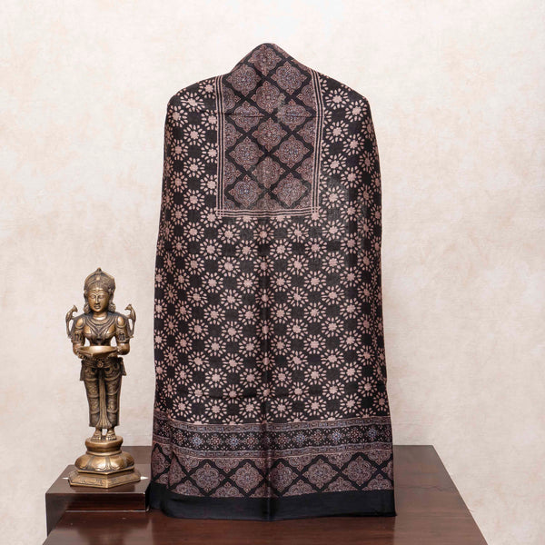 Ajrakh's Shahi Linen Silk Dastkar