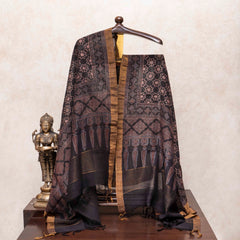 Ajrakh's Shahi Linen Silk Dastkar