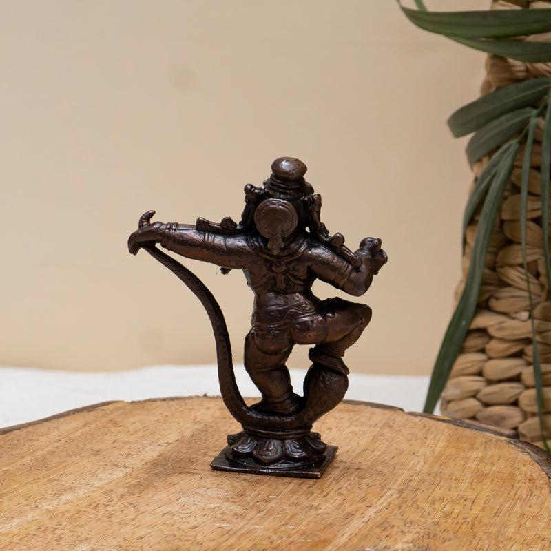 Lord Krishna On A Kaliya Nag