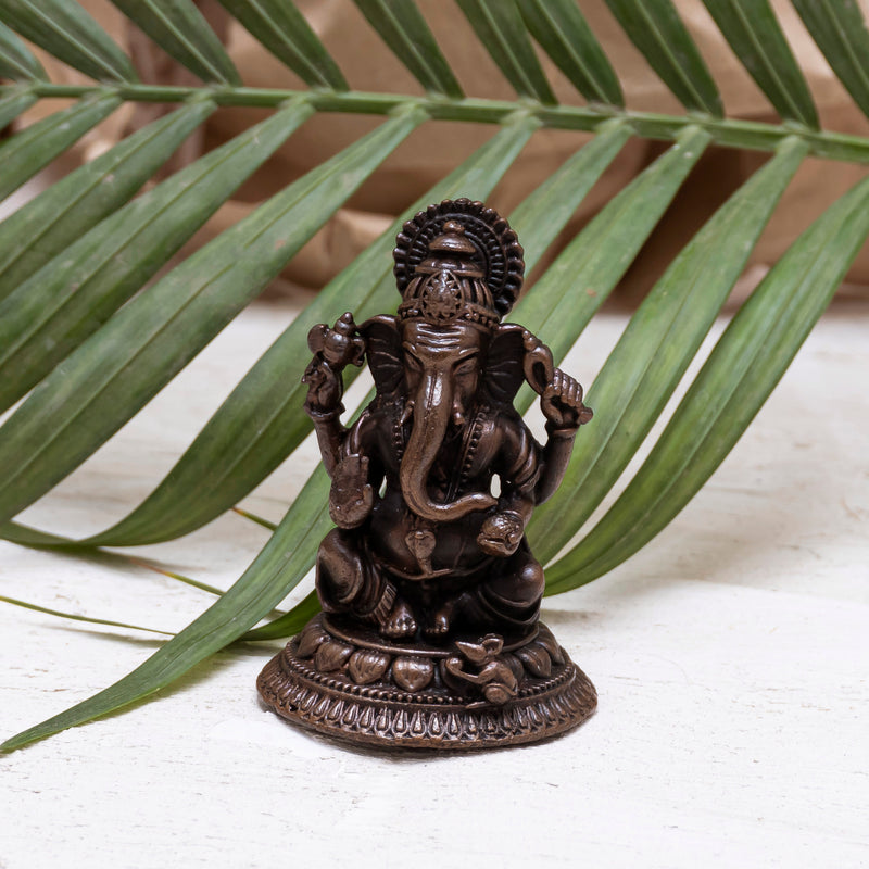 Copper Ganesha Idol