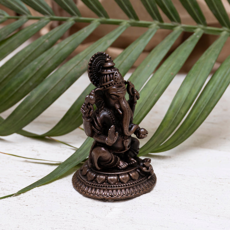 Copper Ganesha Idol