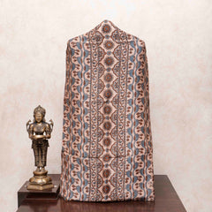 Surkh Ajrakh's Linen Resham Dastkar