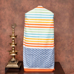 Hand Cotton Ikkat Kurta Fabric & Handloom Bottom Fabric