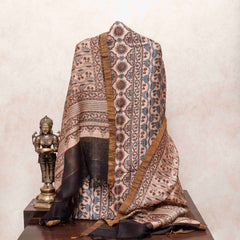 Surkh Ajrakh's Linen Resham Dastkar