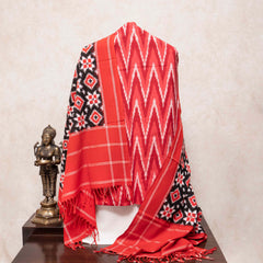 Ikkat Cotton's Laal-Kaala Shaan