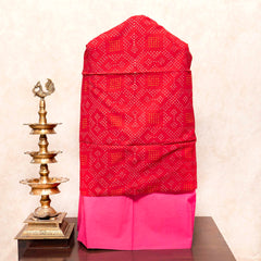 Venkatgiri Cotton Rai Bandhej Kurta Fabric, Cotton Bottom Fabric & Rai Bandhej Cotton Dupatta