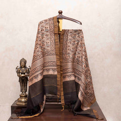 Surkh Ajrakh's Linen Resham Dastkar