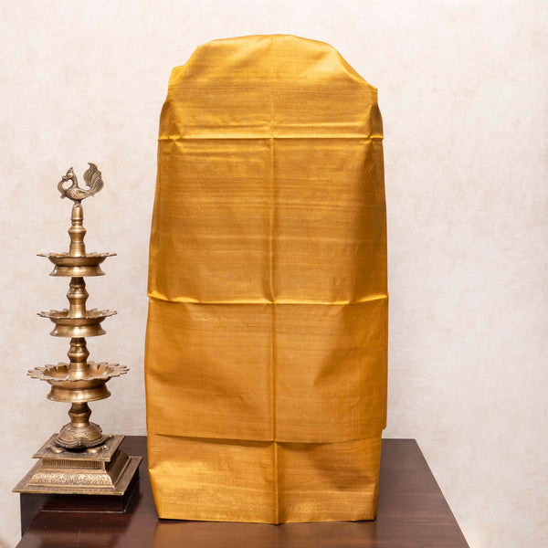 Handloom Silk Kurta, Bottom Fabric & Pure Silk Dupatta With Kantha Hand Embroidery