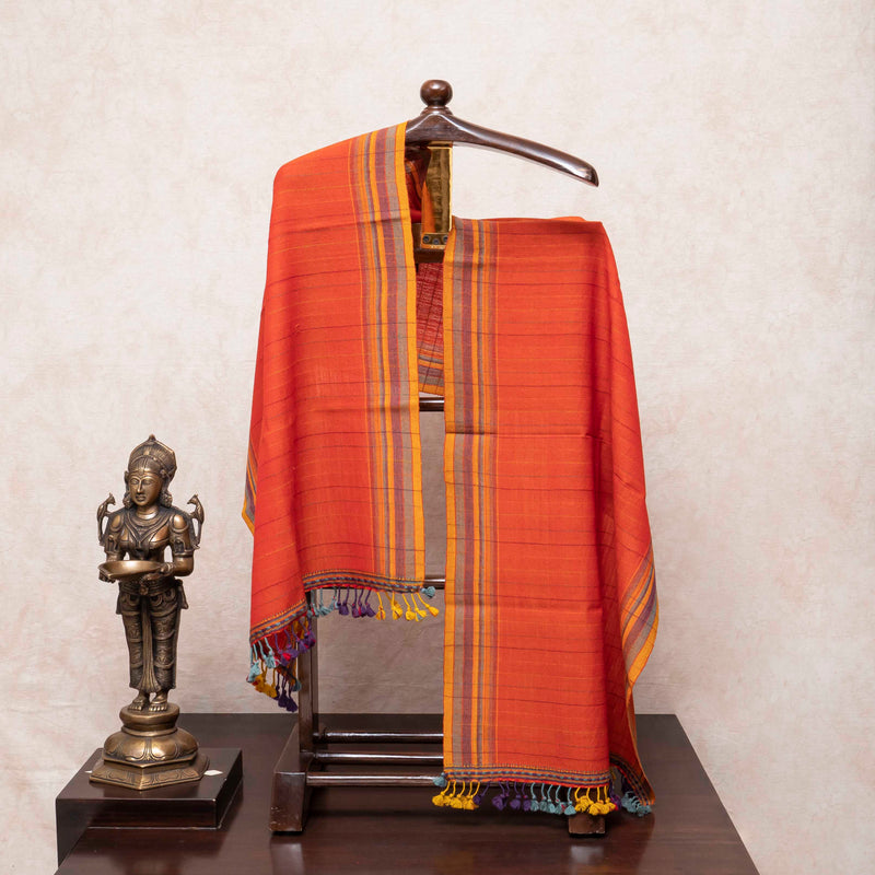 Striped Kala Cotton's Garam Libaas