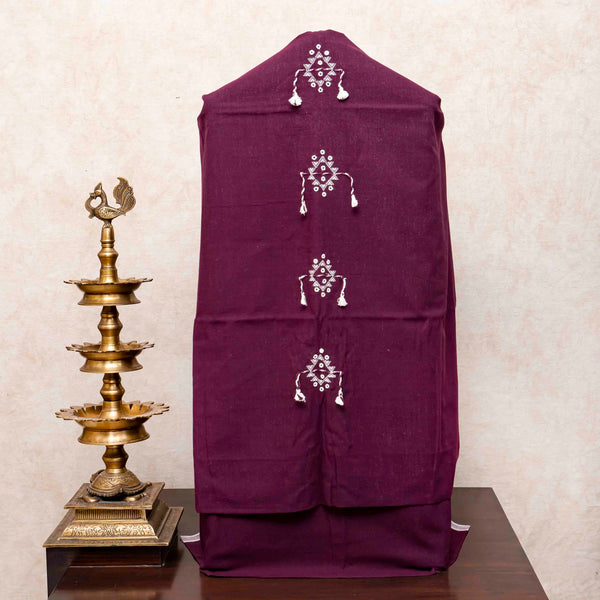 Handloom Kala Cotton Kurta, Bottom Fabric & Handloom Kala Cotton Dupatta