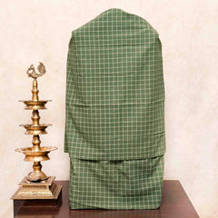 Handloom Kala Cotton Kurta, Bottom Fabric & Handloom Tussar Kutchi Weaved Stole