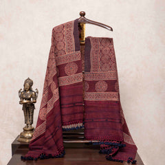 Raag-e-Ajrakh Woollen Elegance