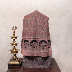 Elegant Earth-Tone Ajrakh Handblock Cotton Suit Set