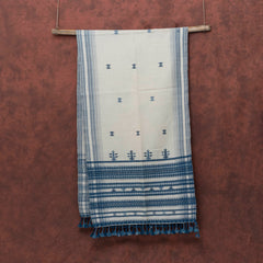 Handwoven Bhujodi Woolen Shawl