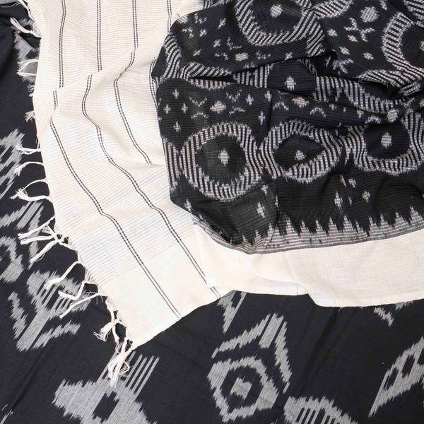 Ikkat's Uzbek Cotton Handloom Vastra