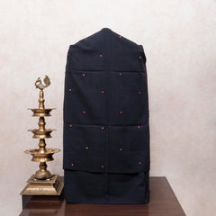 Midnight Grace Handloom Kala Cotton Mirror Work Suit Set