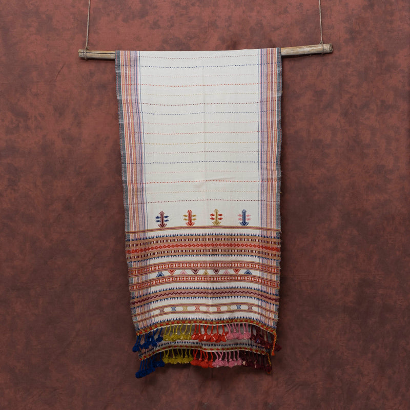 Handwoven Bhujodi Woolen Shawl