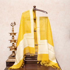 Handloom Muslin Cotton Jamdani Suit Fabric With Dupatta