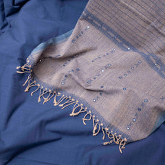 Handloom Cotton Kurta & Handloom Kala Cotton Stole